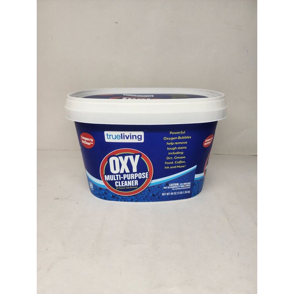 TRUELIVING OXY VERSATILE STAIN REMOVER POWDER DETERGENT BOOSTER 40 OZ